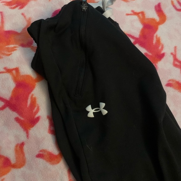 Boys Under Armor size large pants in black - Picture 3 of 6